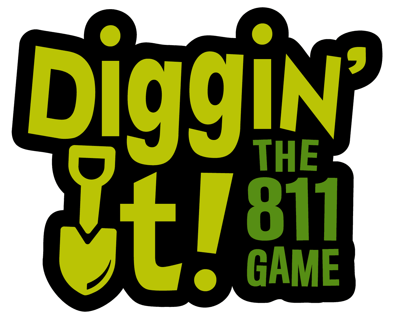 Diggin' It  - the 811 game logo