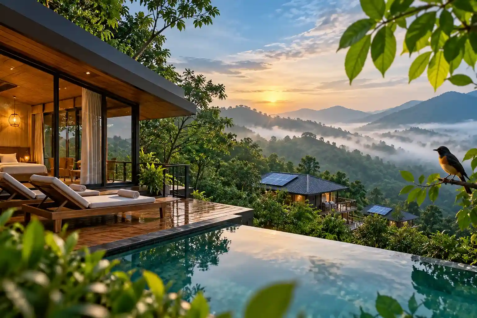 Eco-Conscious Luxury: How Misty Mountain Resort Blends Comfort with Sustainability