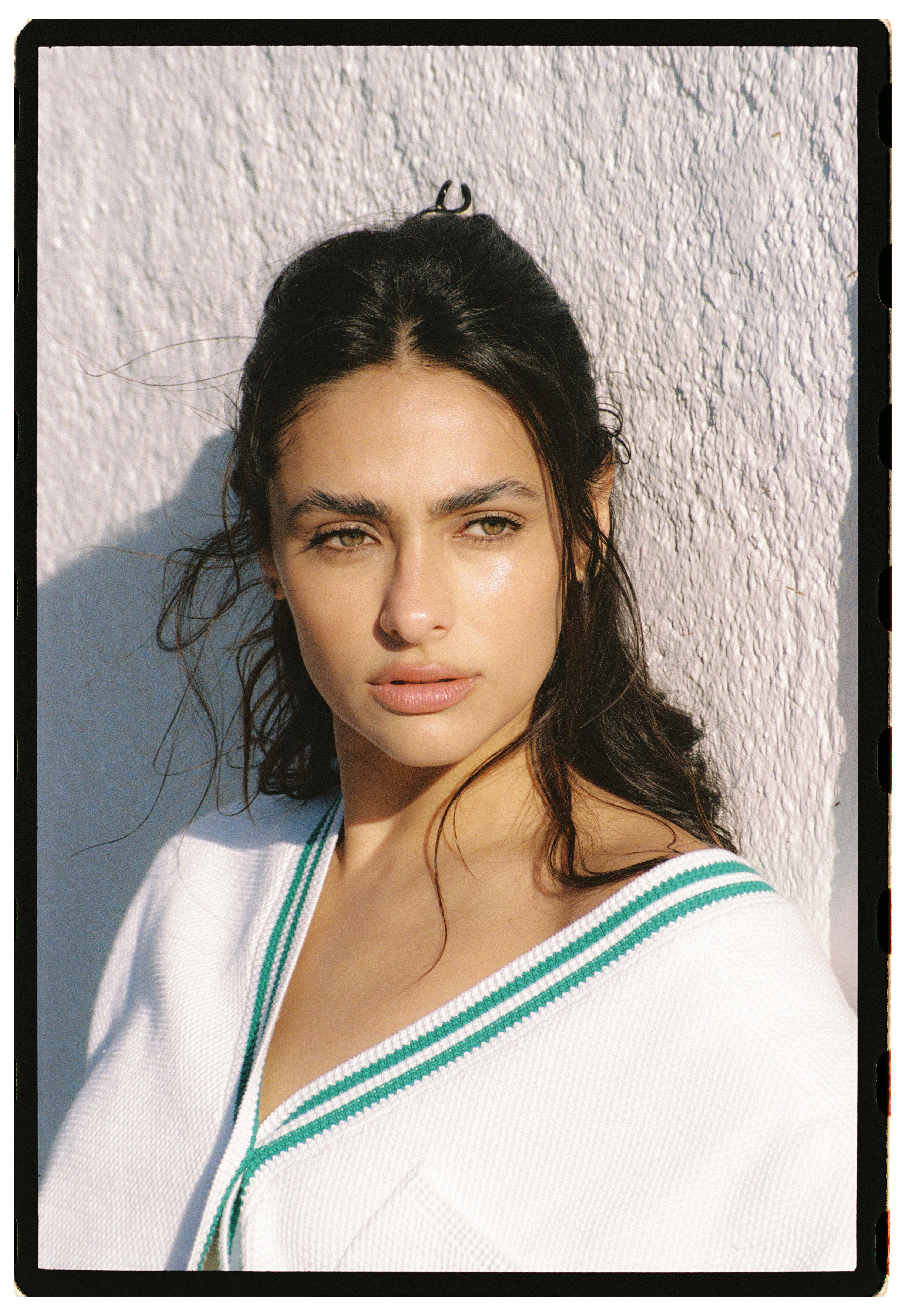 Blurred portrait of woman