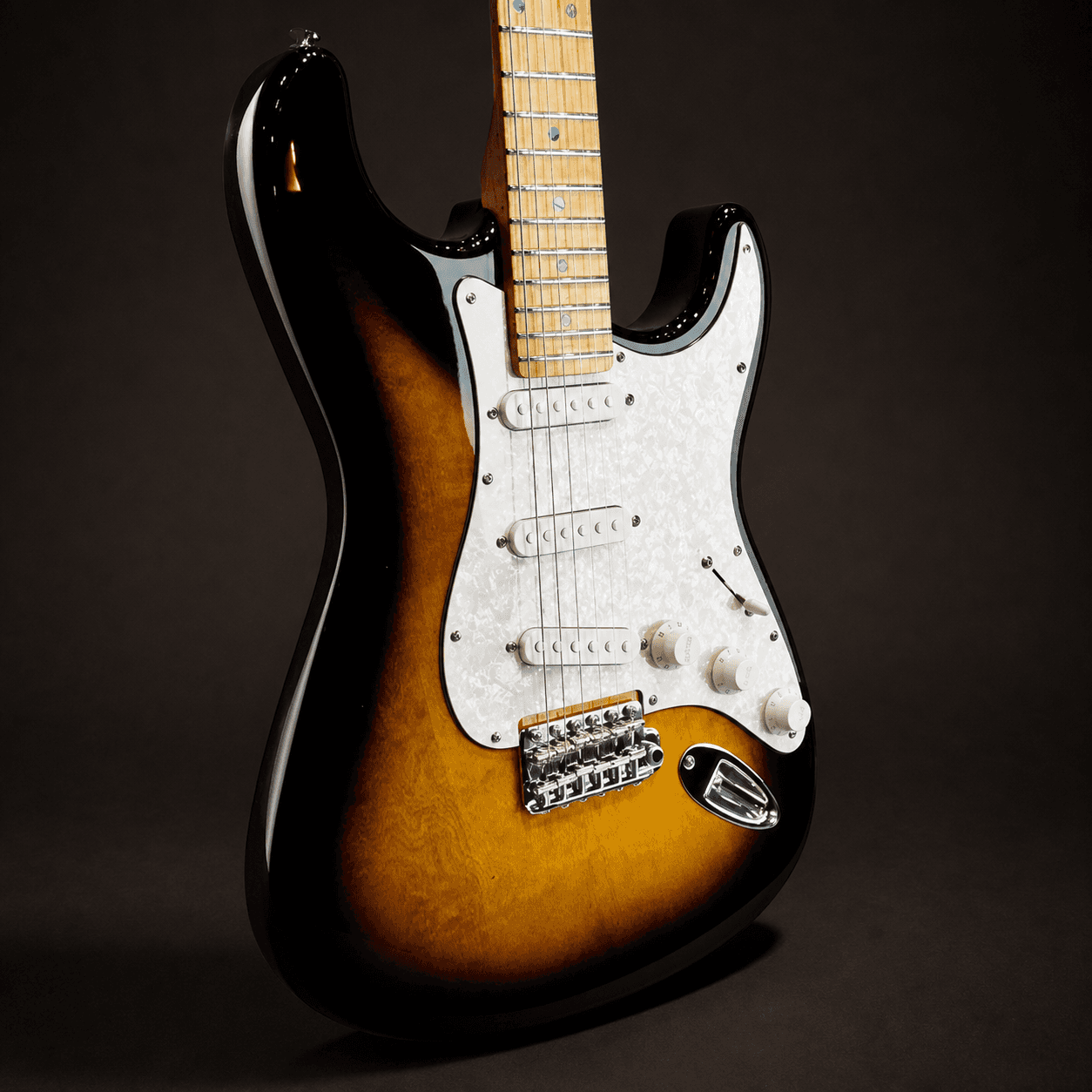 Sentous ST Custom Dark Brown Burst