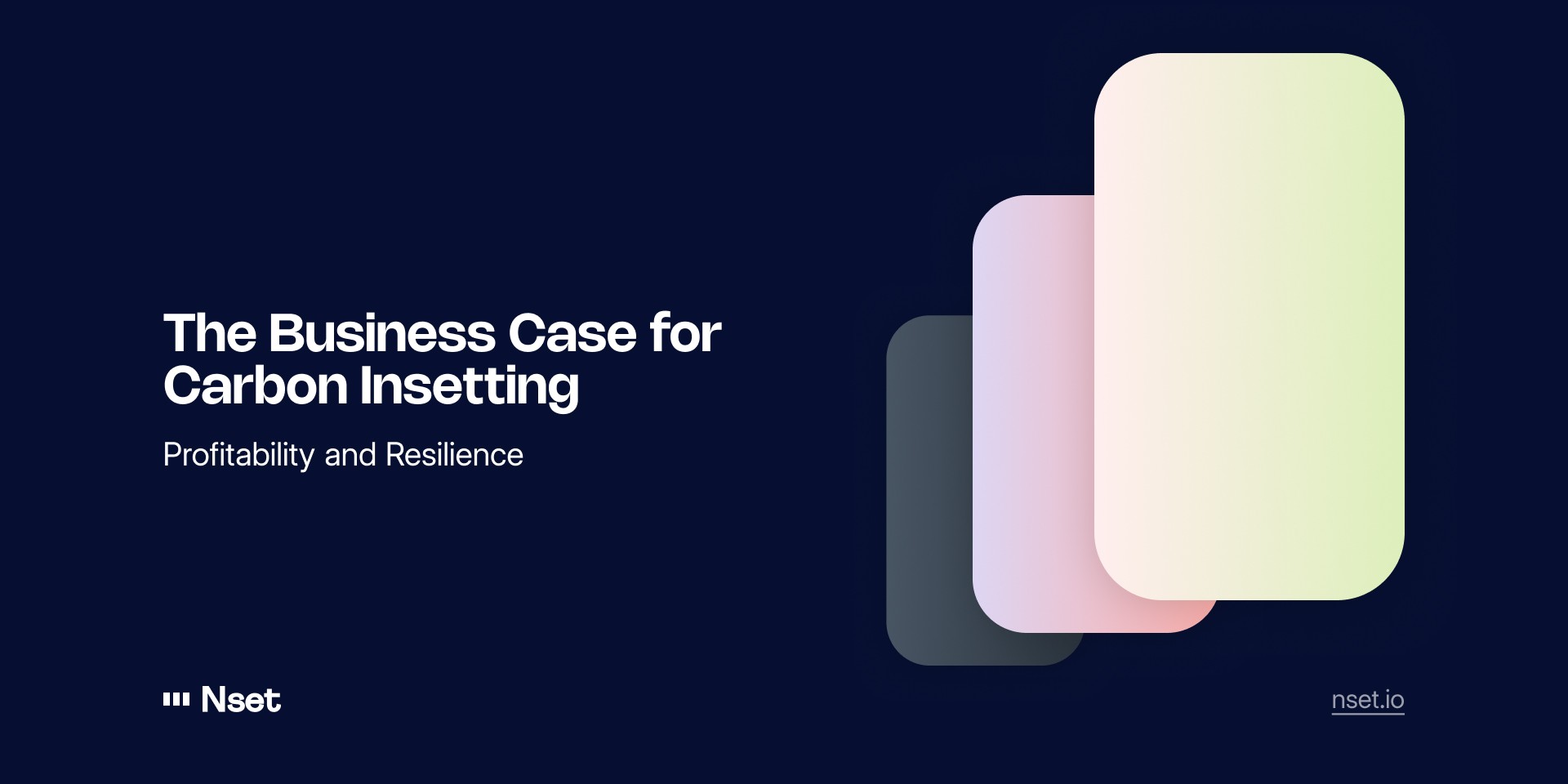 Business case for carbon insetting