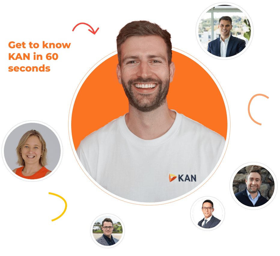 Satisfied Kiwi Adviser Network clients featured in hero image.