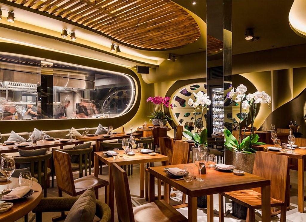 Restaurant Novikov in Ibiza close to Luxury Villa Can Nemo