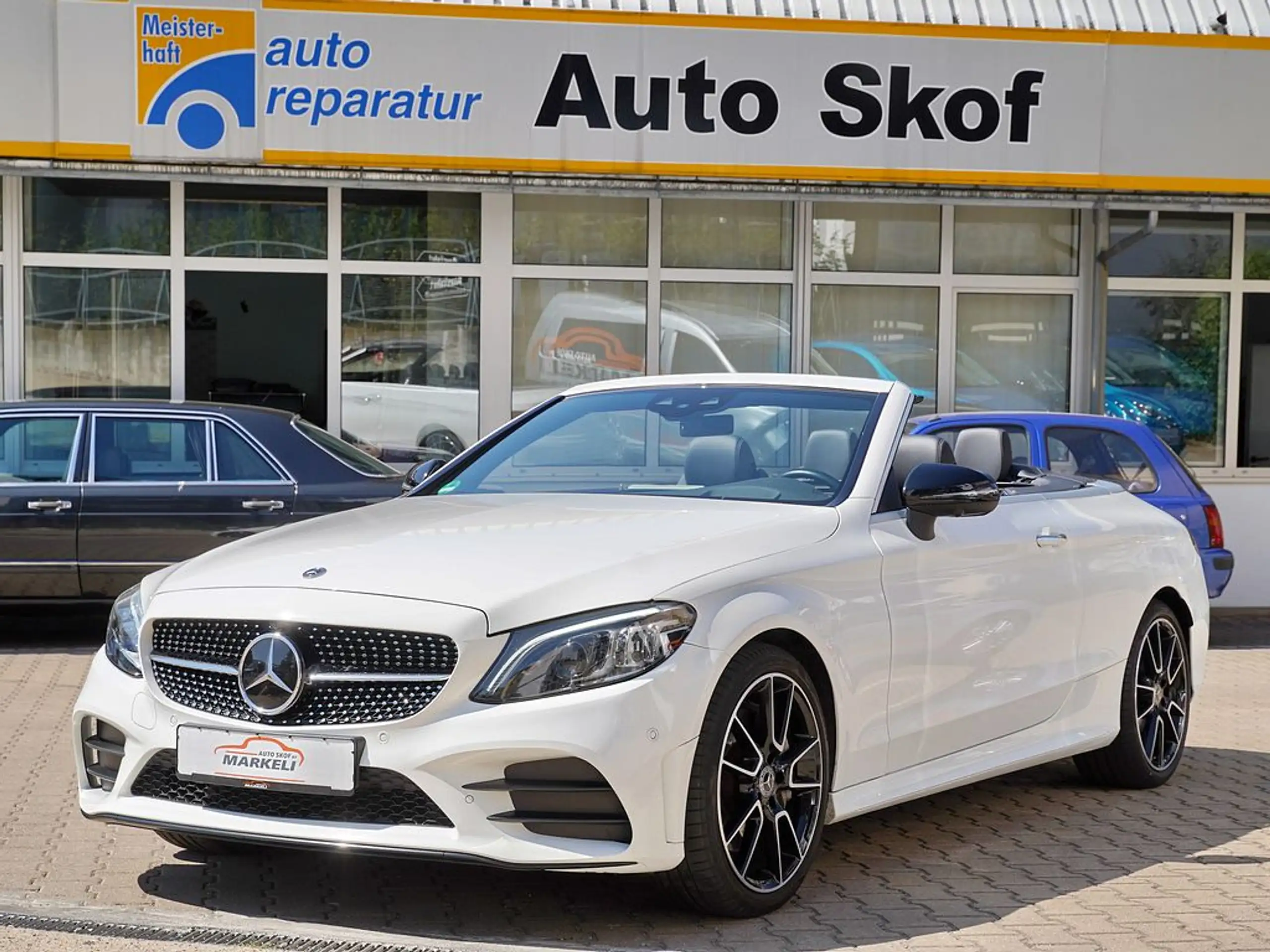 Mercedes-Benz C 300 d | Cabrio | AMG Line | Distronic | HUD | 360° | Burmester | Multibeam | Airscarf | Memory | MB-100