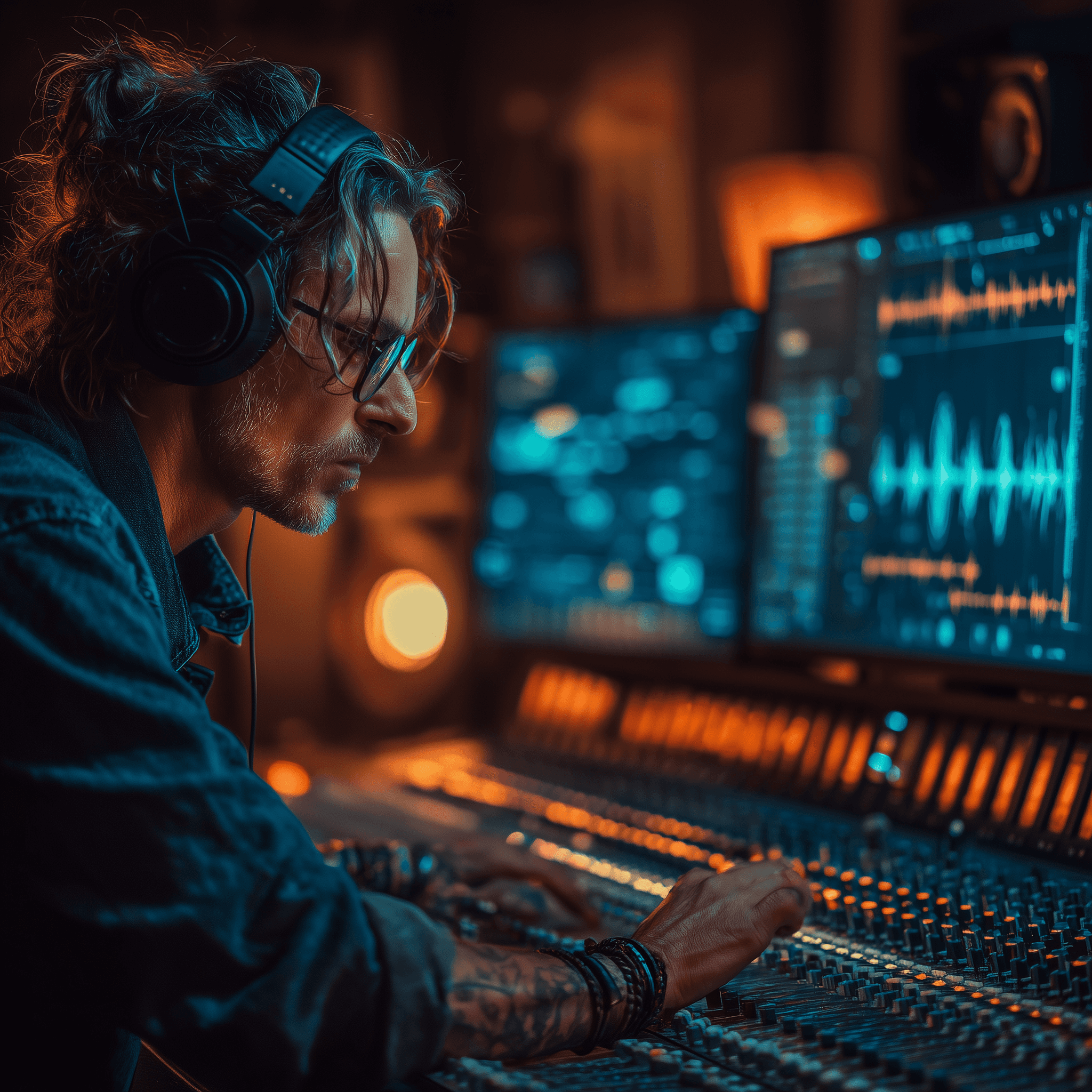 An abstract shape that representative of Film & Motion