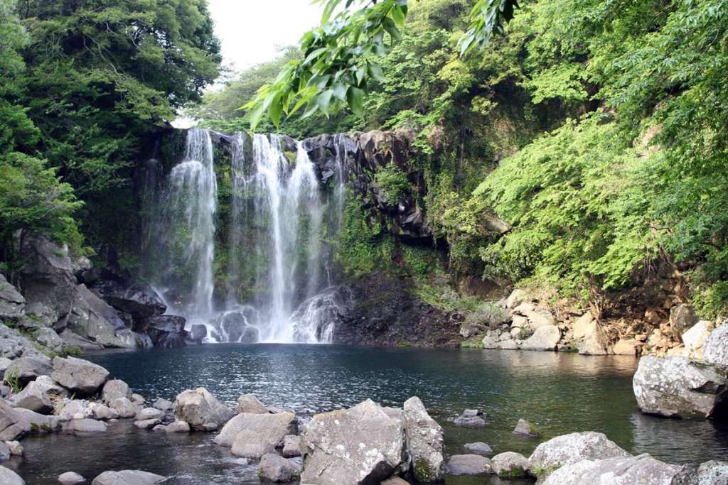 Cheonjeyeon Waterfalls, Jeju