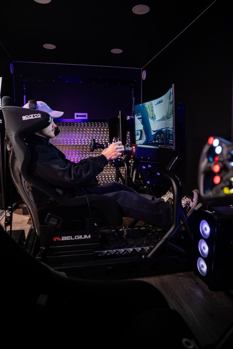 RUSH Experience Dynamic Racing Simulator - Racing Simulator Rentals - Luxembourg, Belgium, France