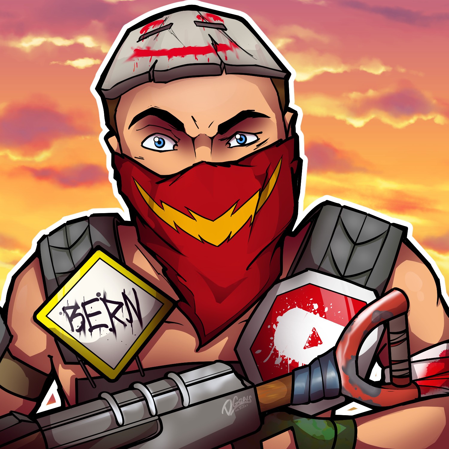 A portrait of a man facing the camera