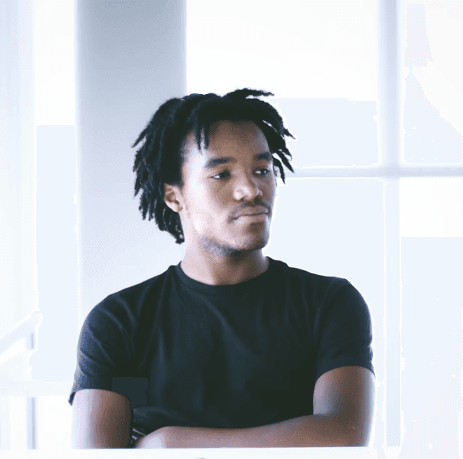 man smiling to the camera