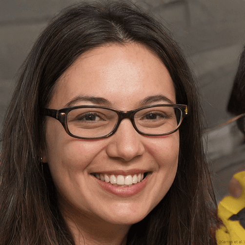 A photo of woman in red
