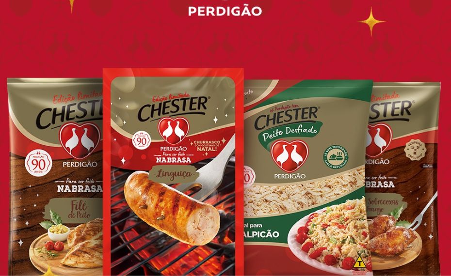 Com Chester, Perdigão aparece em todas as listas de compras para o Natal