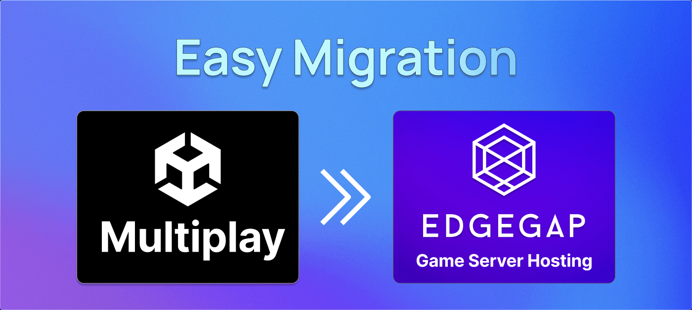 Migrer facilement de Mutiplay de Unity vers l'hébergement de serveurs de jeux d'Edgegap