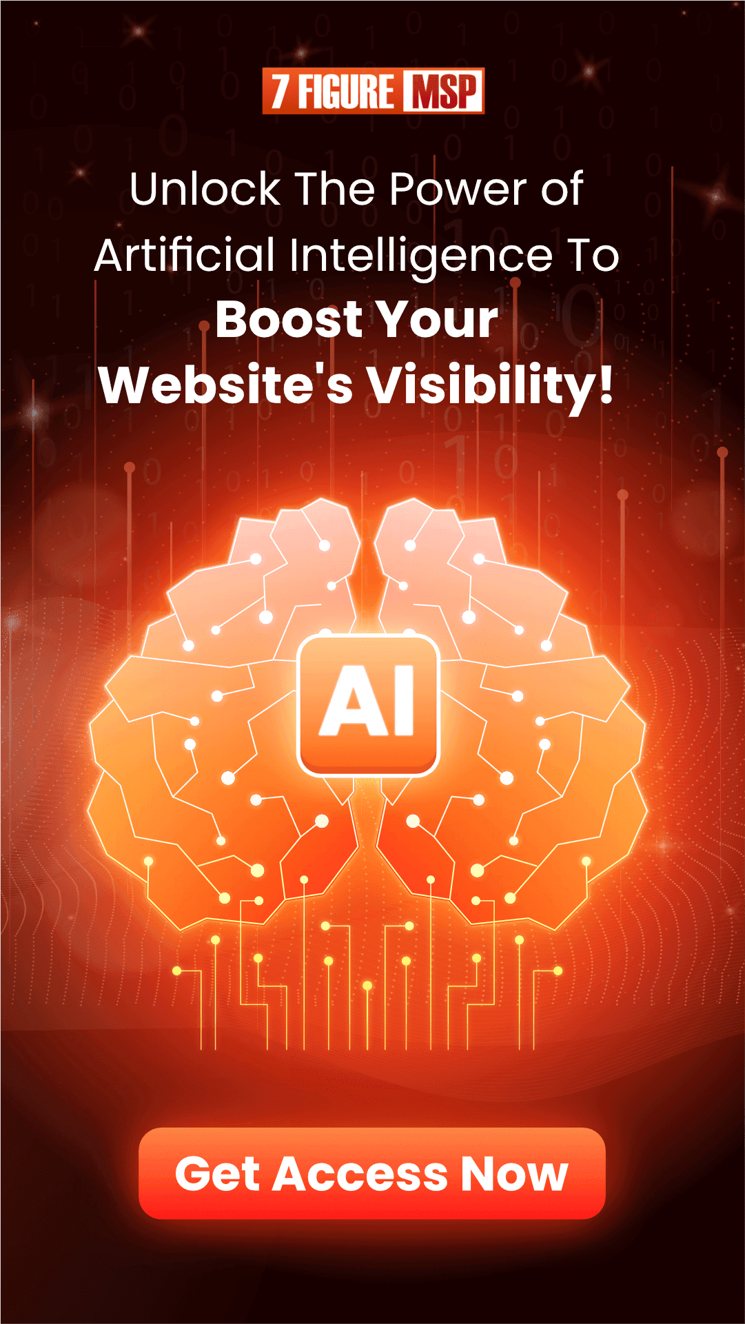 7 Figure MSP Advertisement Design — image 2