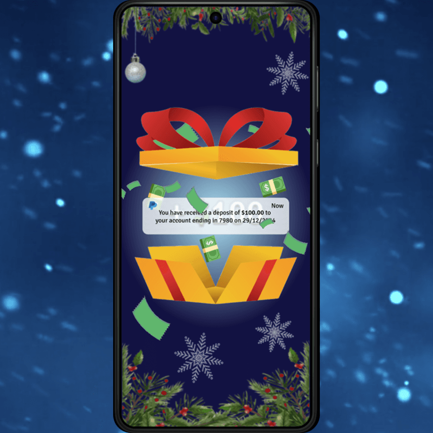 Xmas drops game