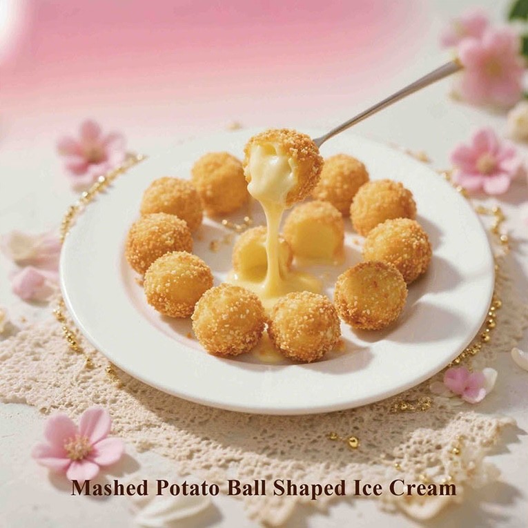 Image of a food-shaped ice cream