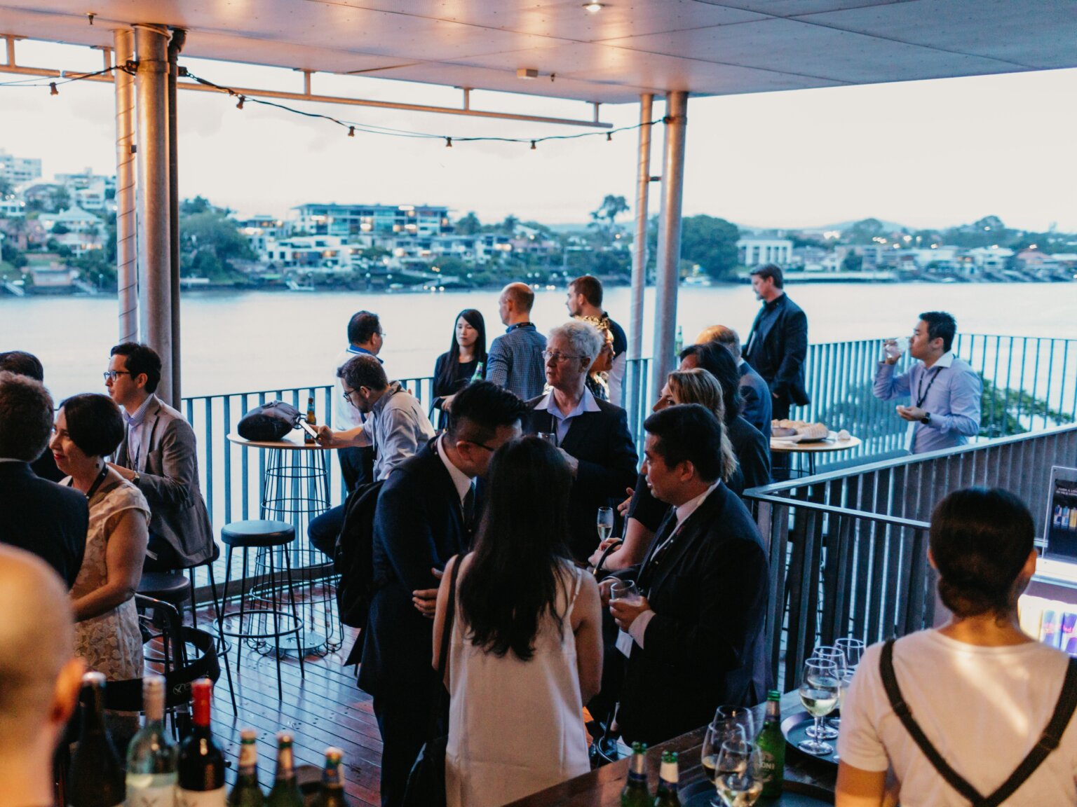 Rooftop Terrace canape event