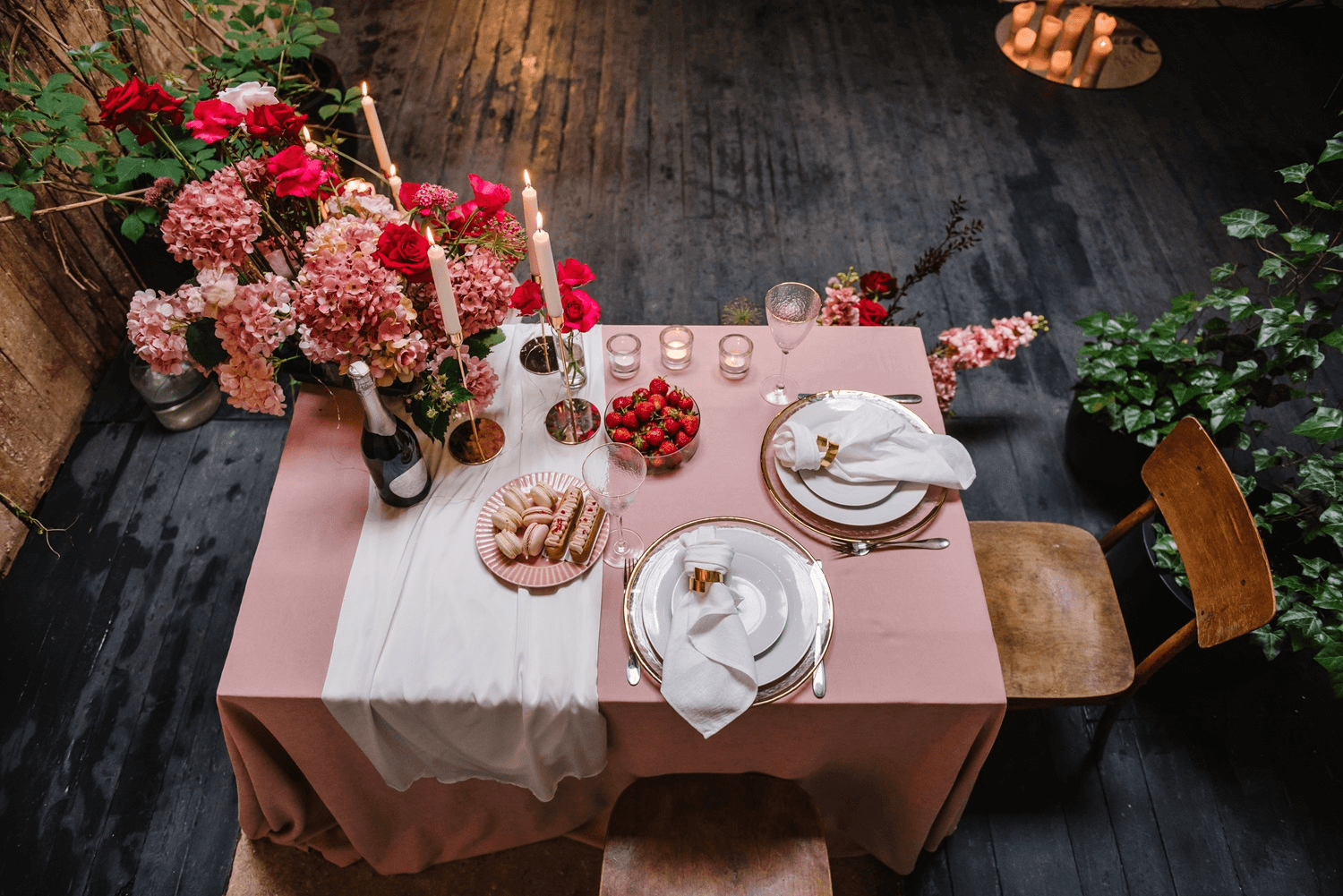 3. Create a Romantic Tablescape