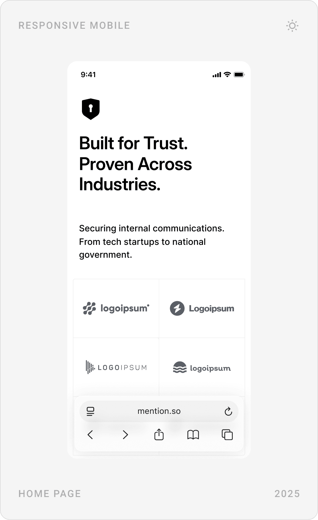 Structured Enterprise Trust-Oriented Interface Design