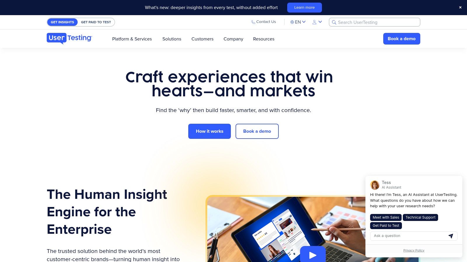 UserTesting: Get Paid to Share Your Opinion