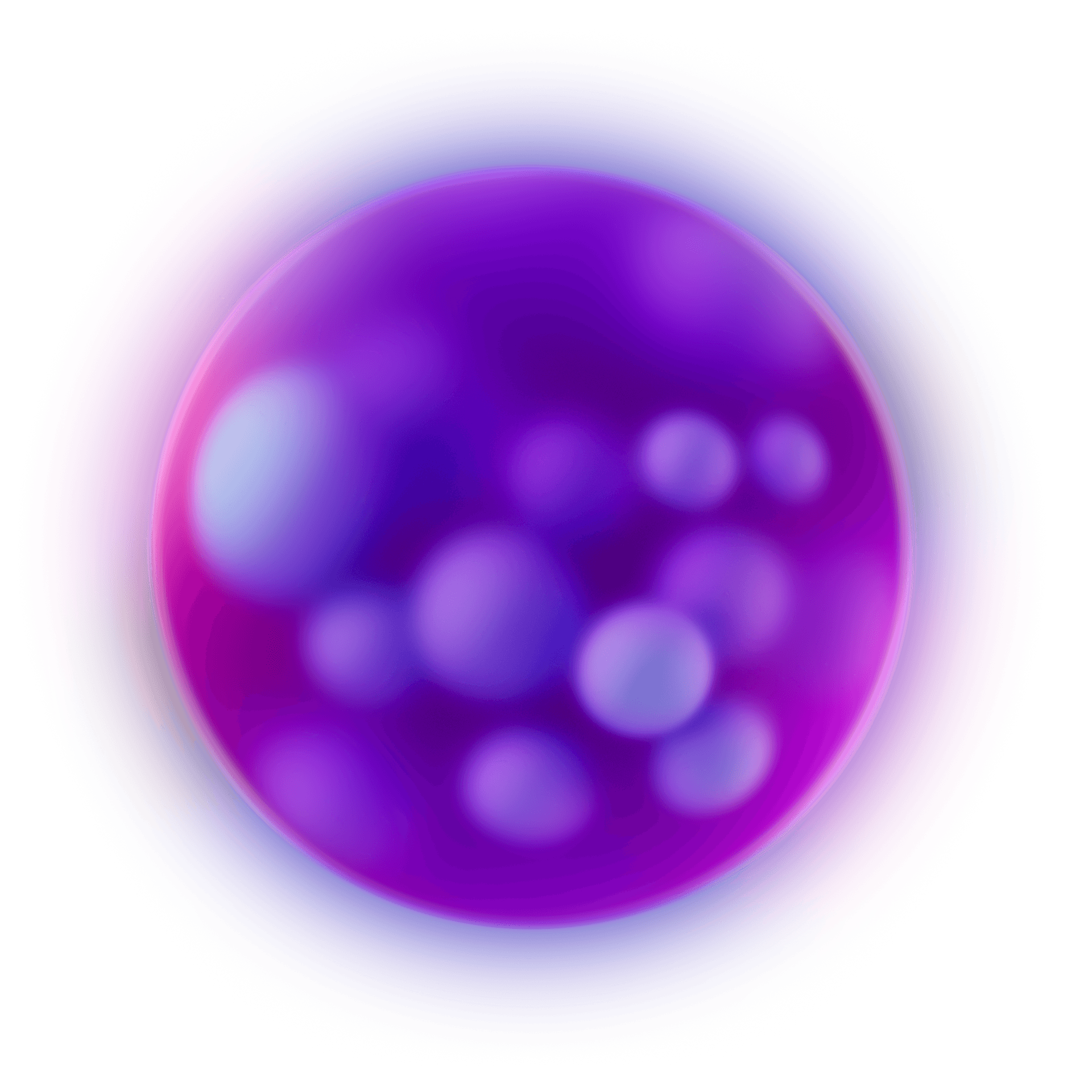 Abstract 3D shape used for decorative purposes