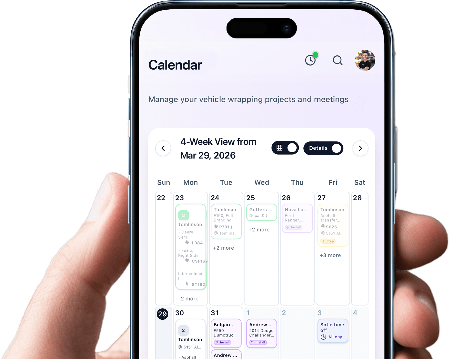 Mobail phone with hand 