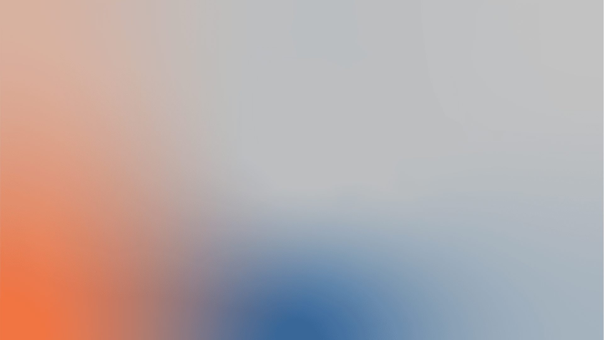 Orange, blue and black gradient background