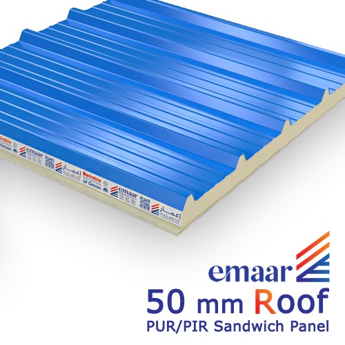 50mm Roof PU & PIR Sndwich Panel