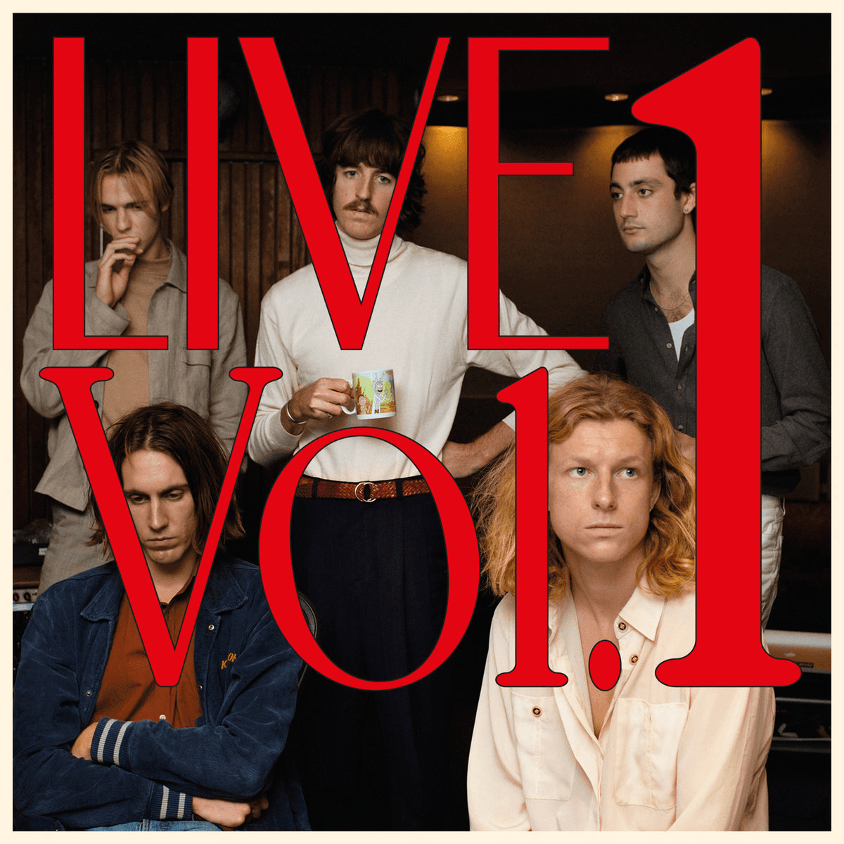 Live Vol.1 album cover by Parcels