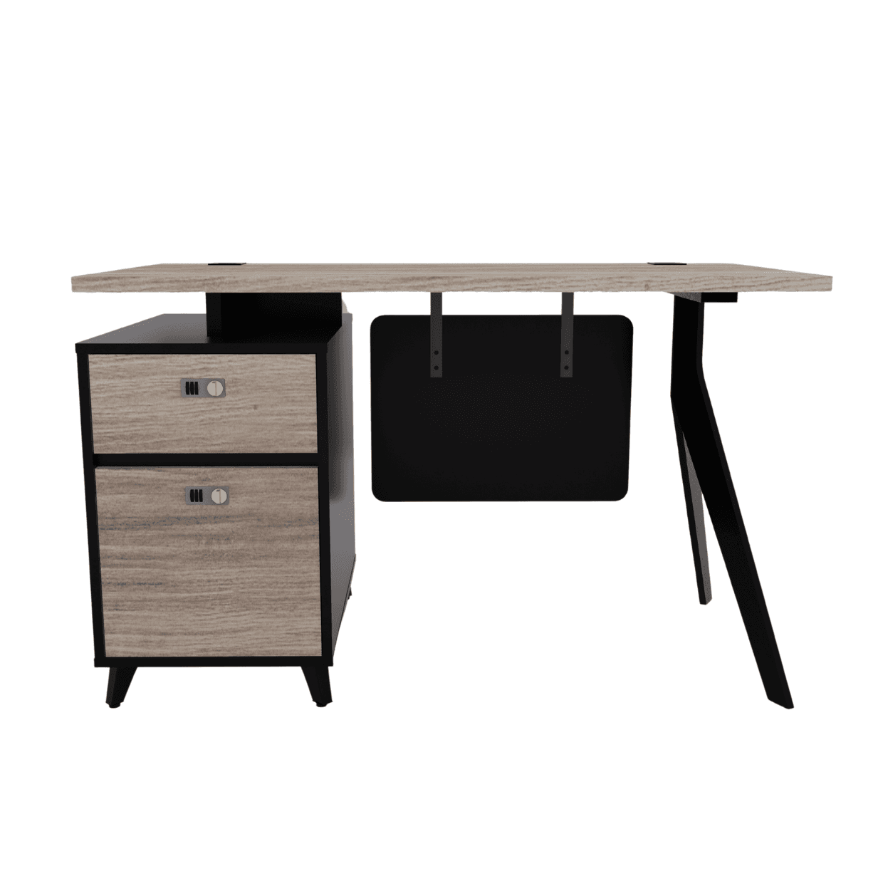 Escritorio Operativo con Archivero 120×60 — vista 3