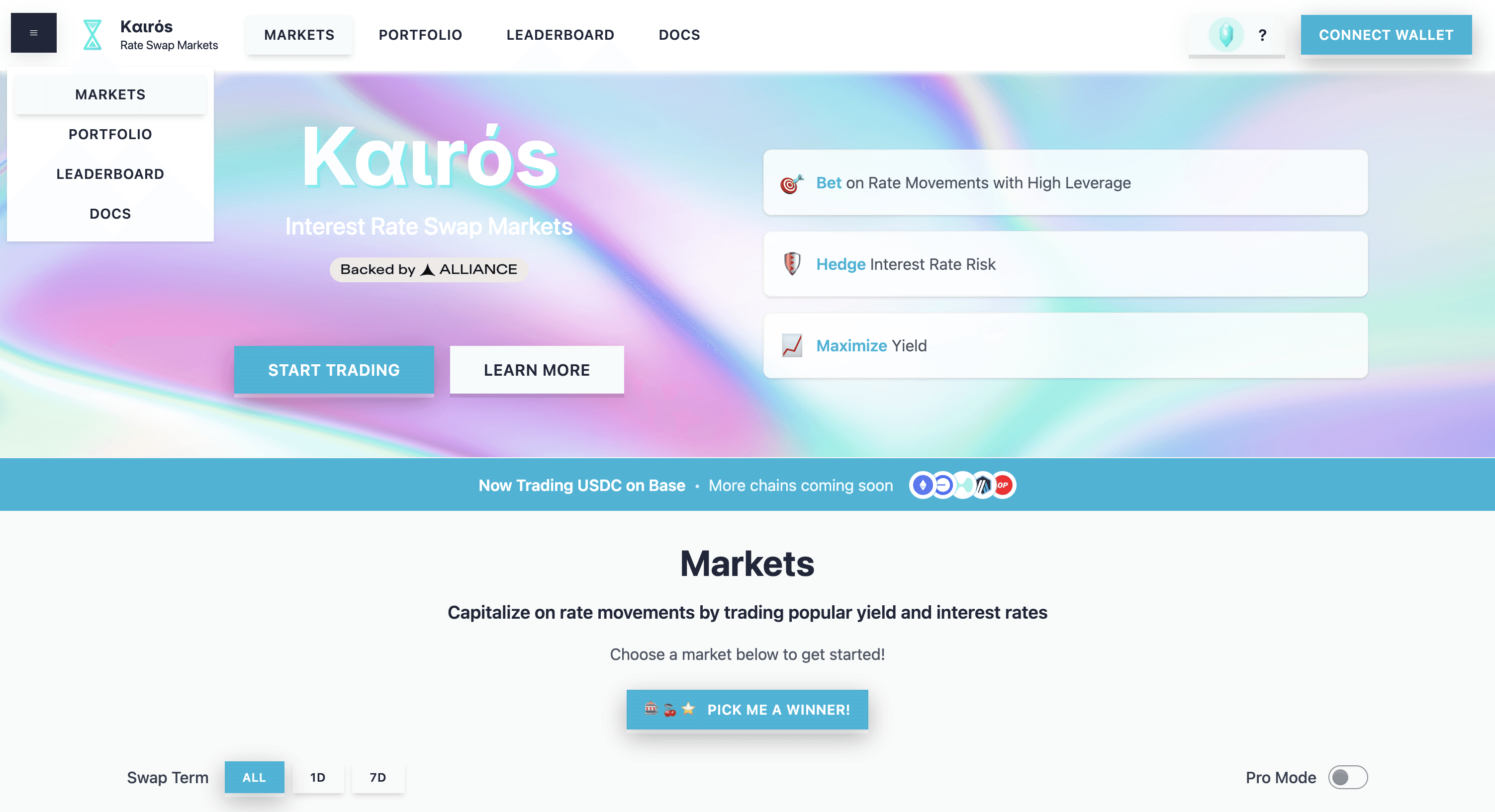 Kairos Swap App