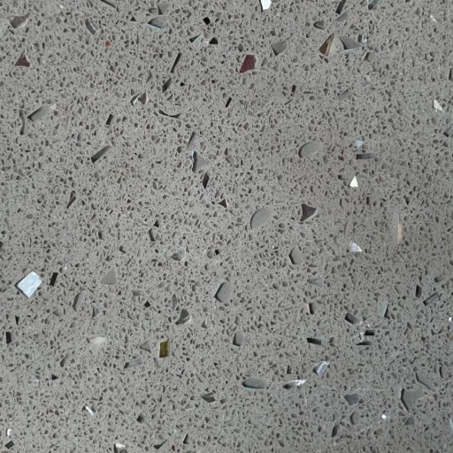 Concrete sparkle quartz