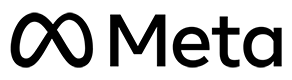 logo meta BW