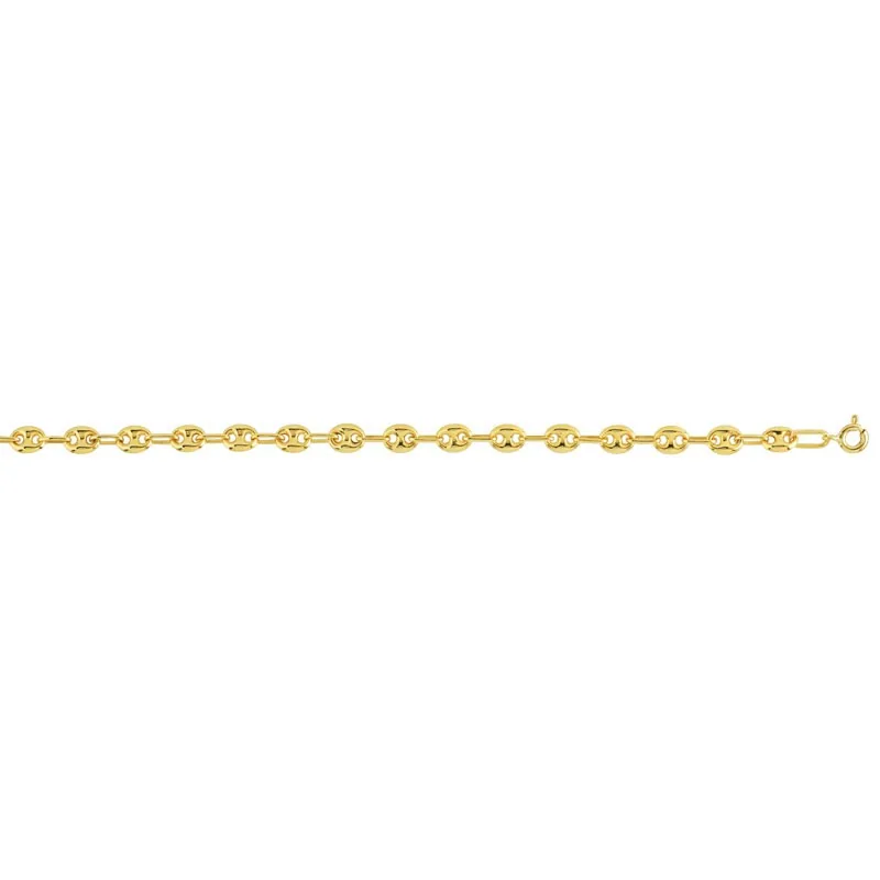 Bracelet en or jaune 375