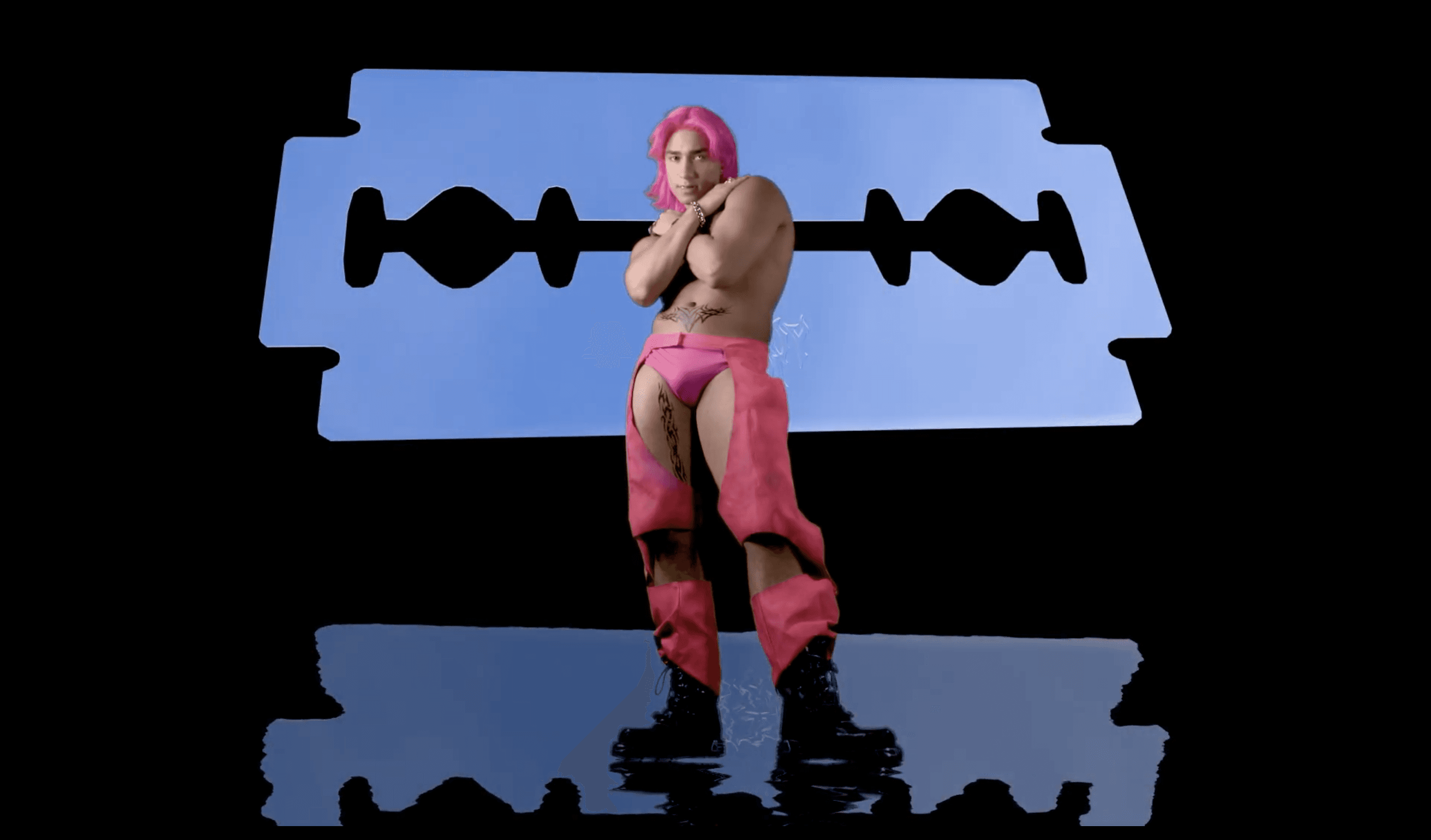 Men Red BG