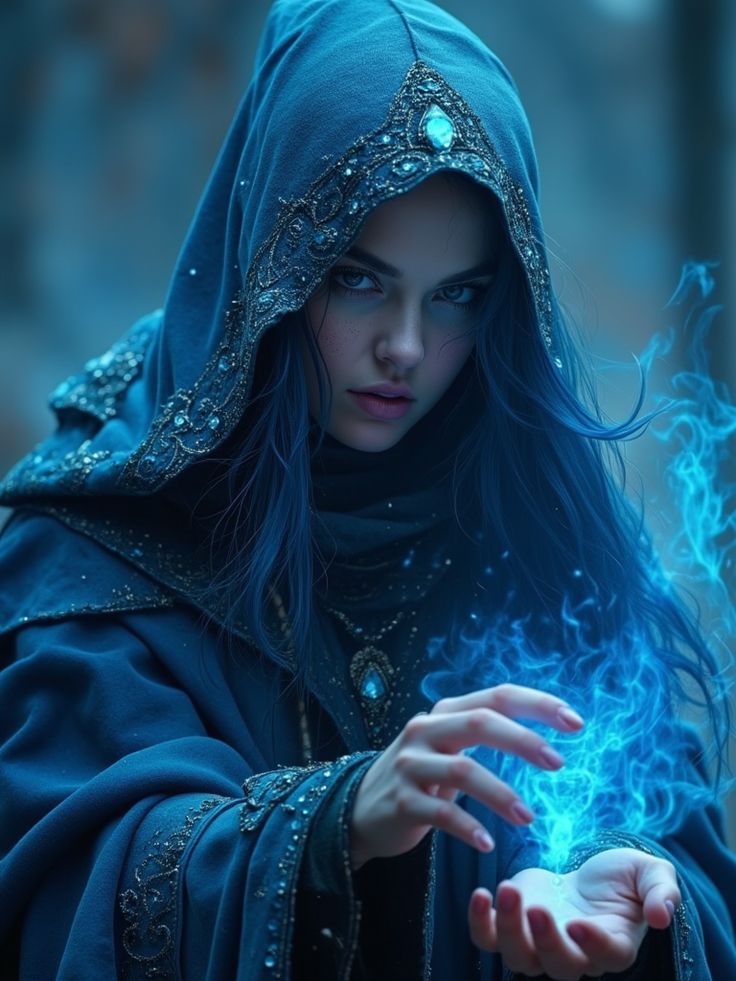 Woman Look Into The Camera