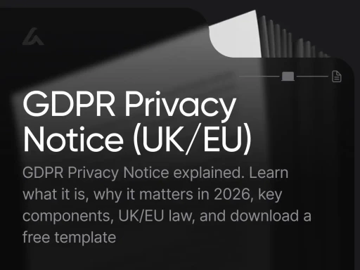 GDPR Privacy Notice (UK/EU)