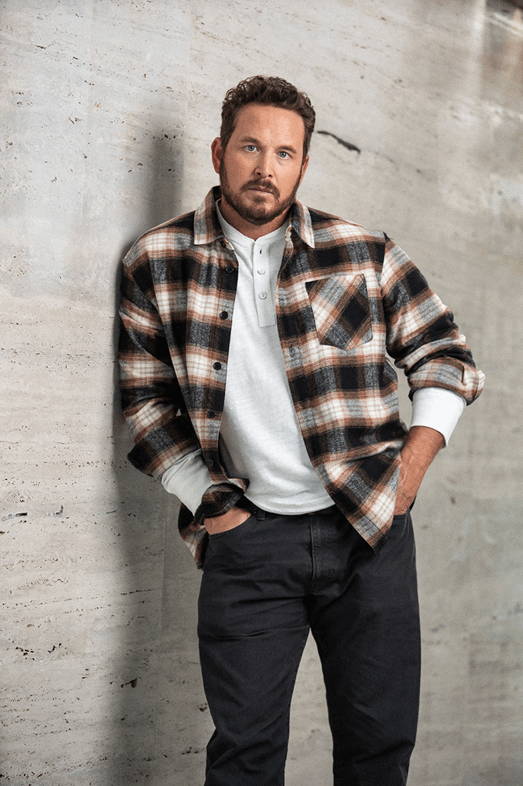 Cole Hauser styled by miami celebrity fashion stylist Steven Lassalle