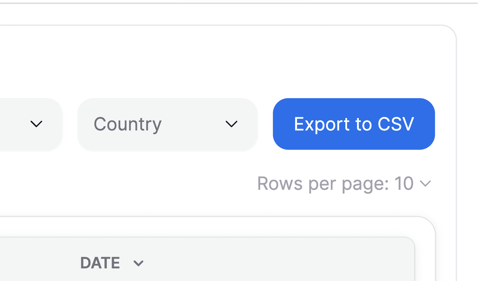 Export to CSV