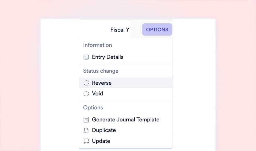 Immutable Reversal Audit Trail