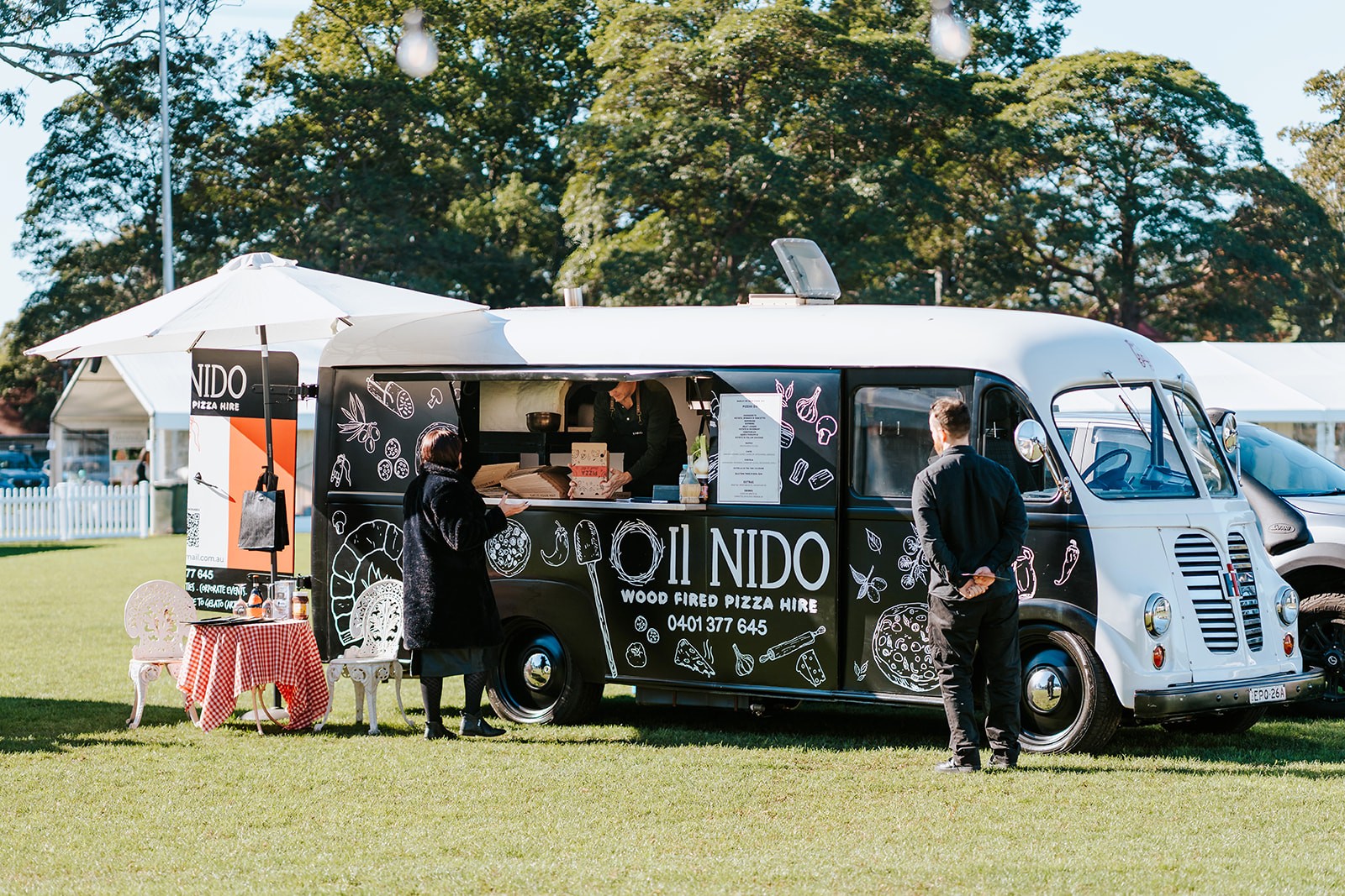 il nido food truck in action