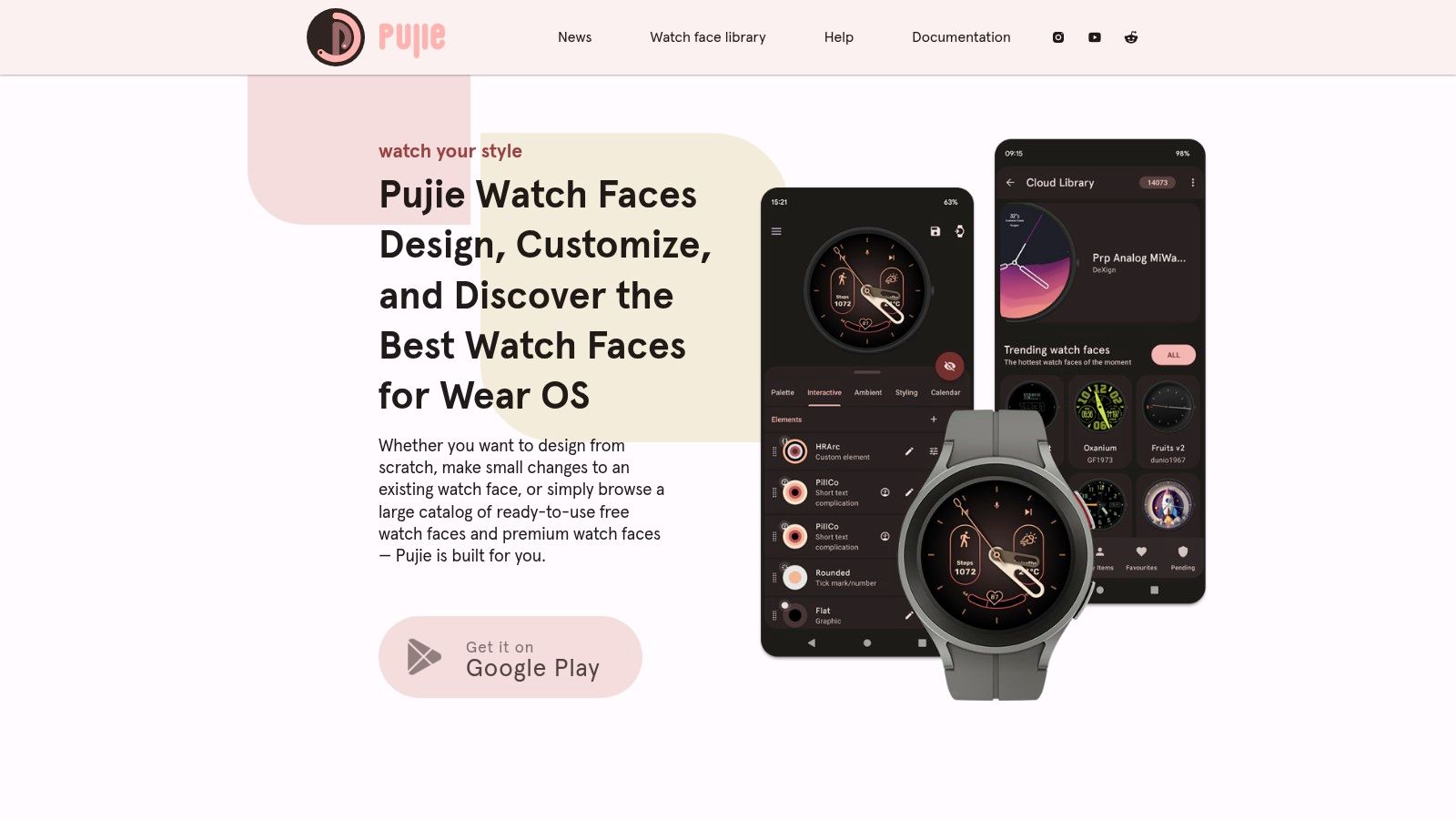 Pujie Watch Faces