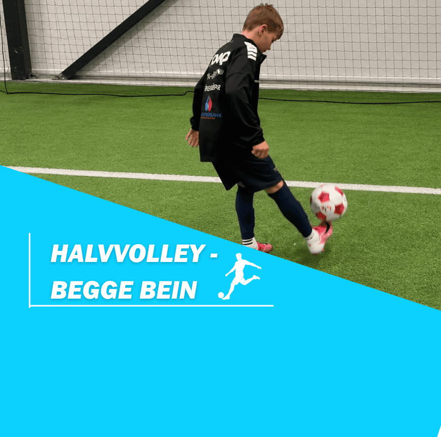 Halvvolley – begge bein