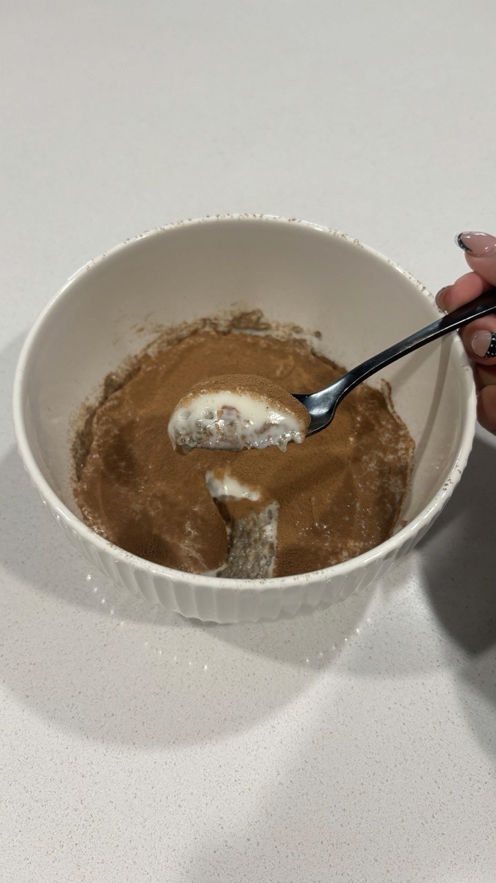 Tiramisu Chia Pudding