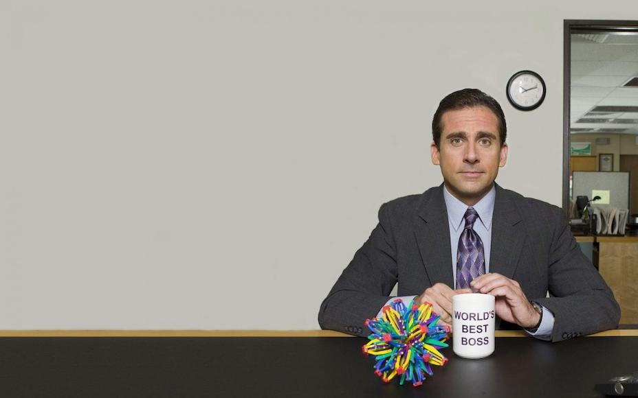 Michael Scott Der Office-Zoom-Hintergrund