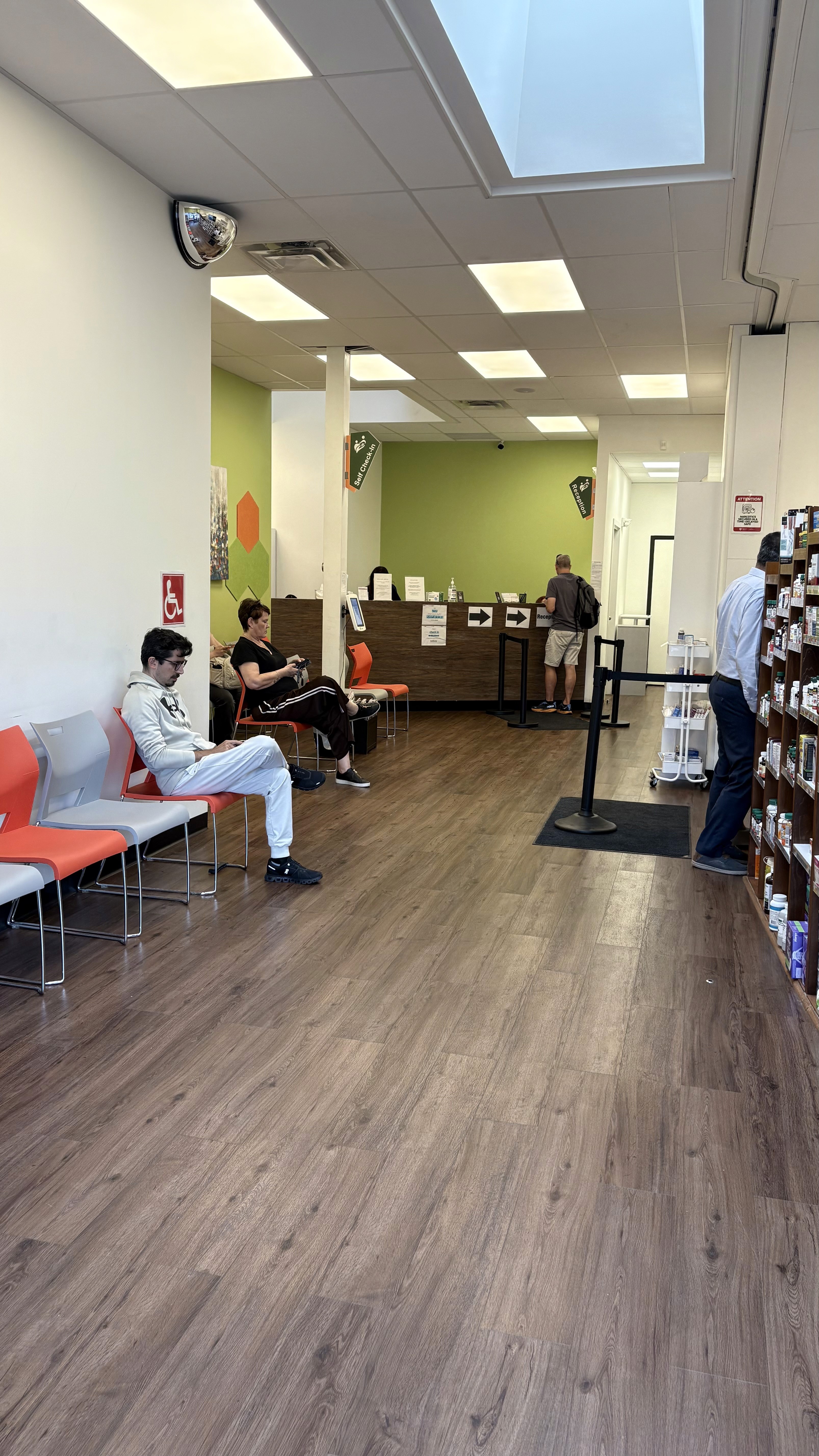 Viva Health Centre clinic reception and waiting area