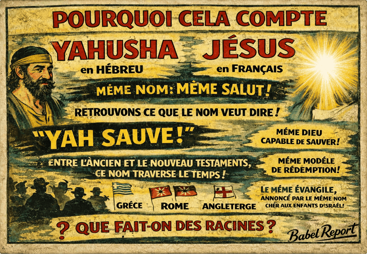 Poster of Yah's name