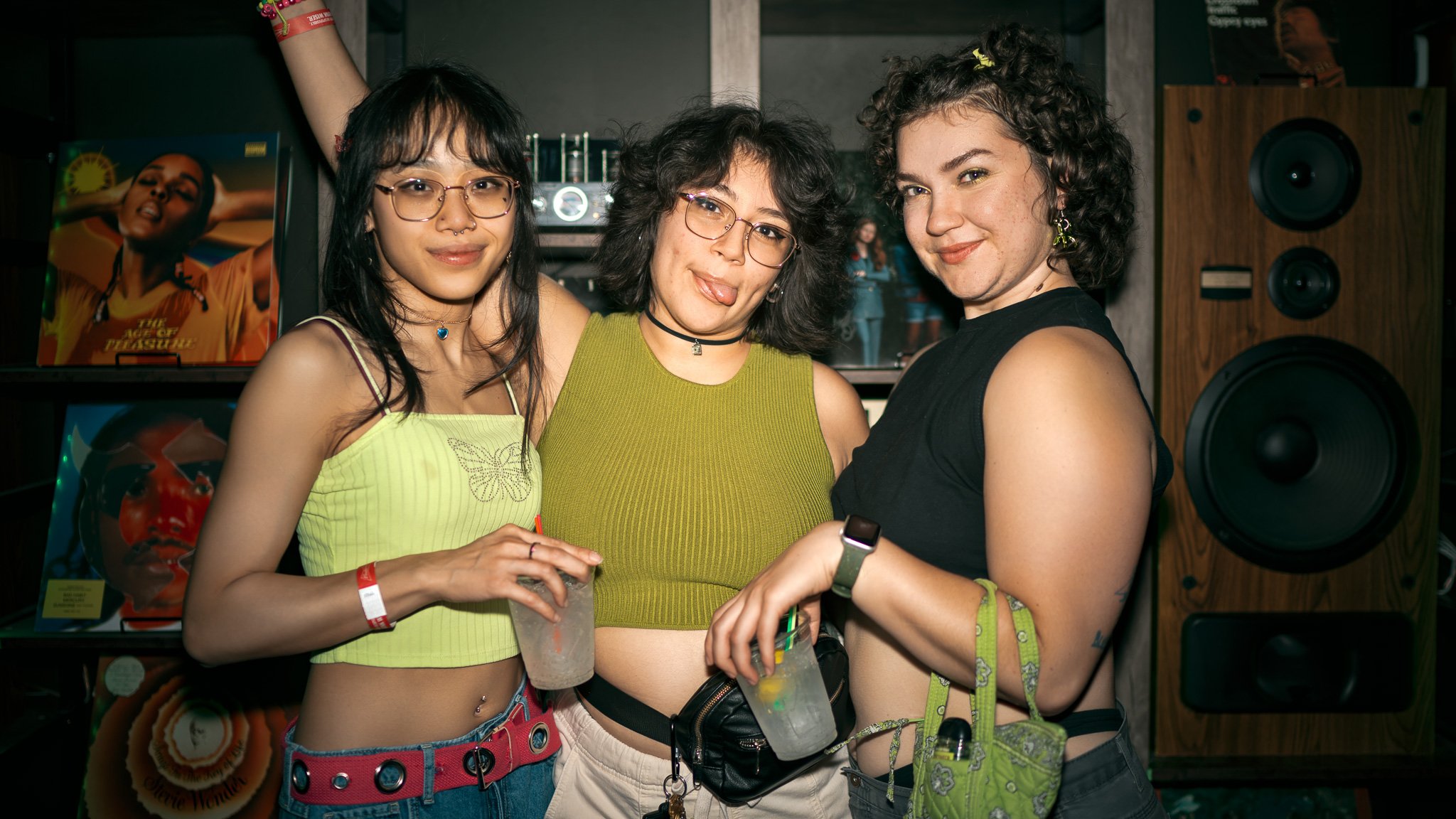 The BRAT Party at the Turntable Indy photo taken by Future Gold Media