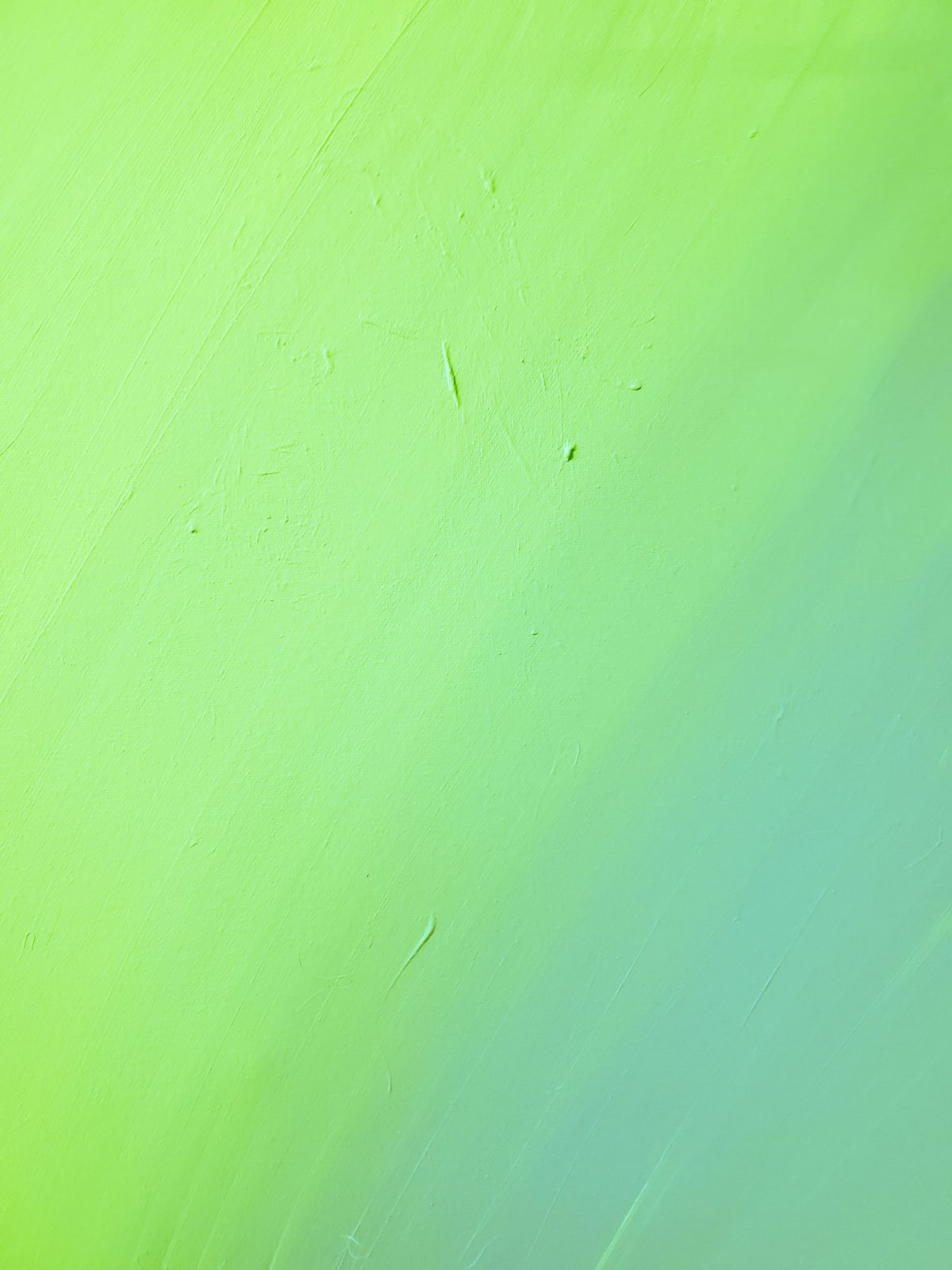 Soft gradient background transitioning from light green to turquoise.