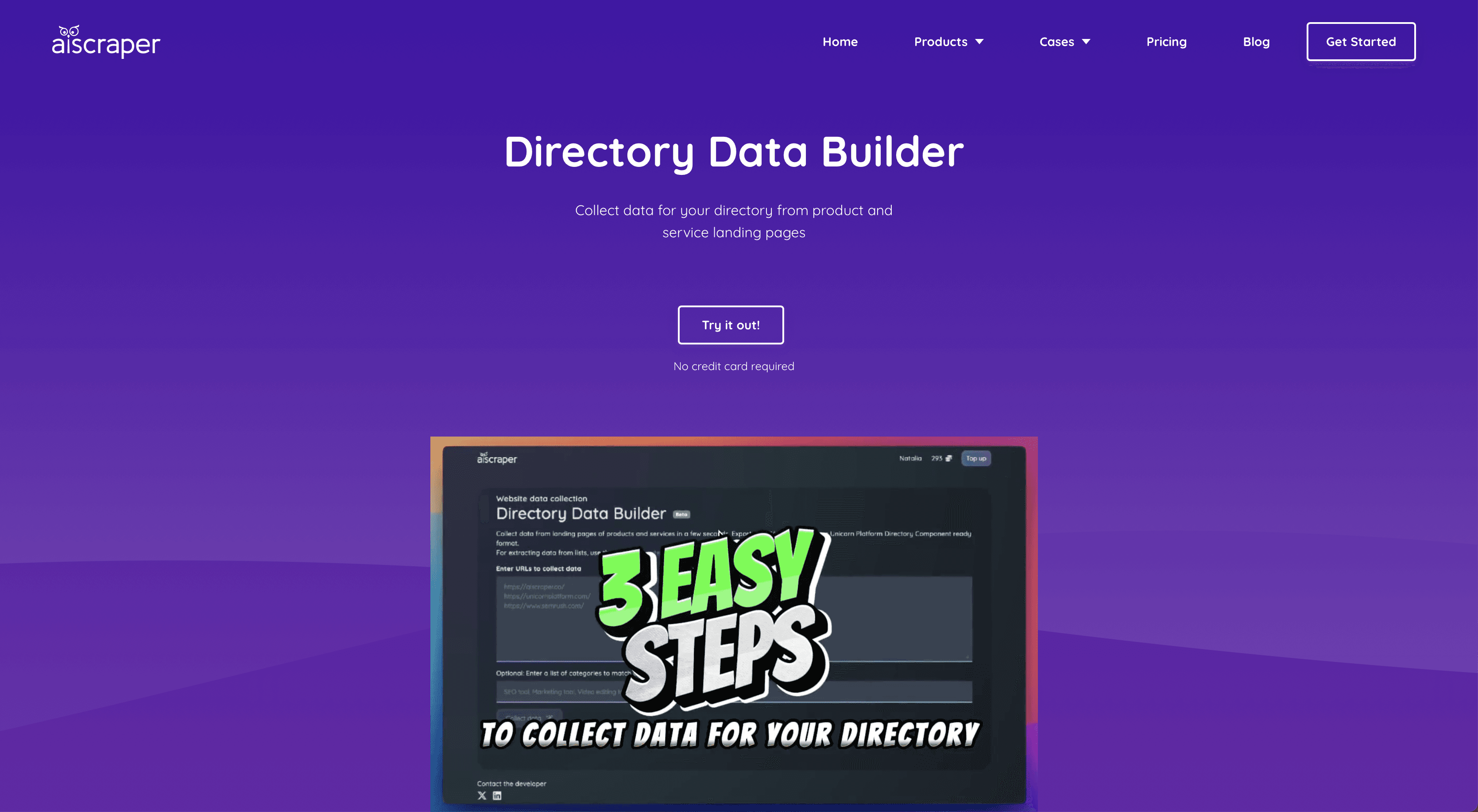 directory data builder