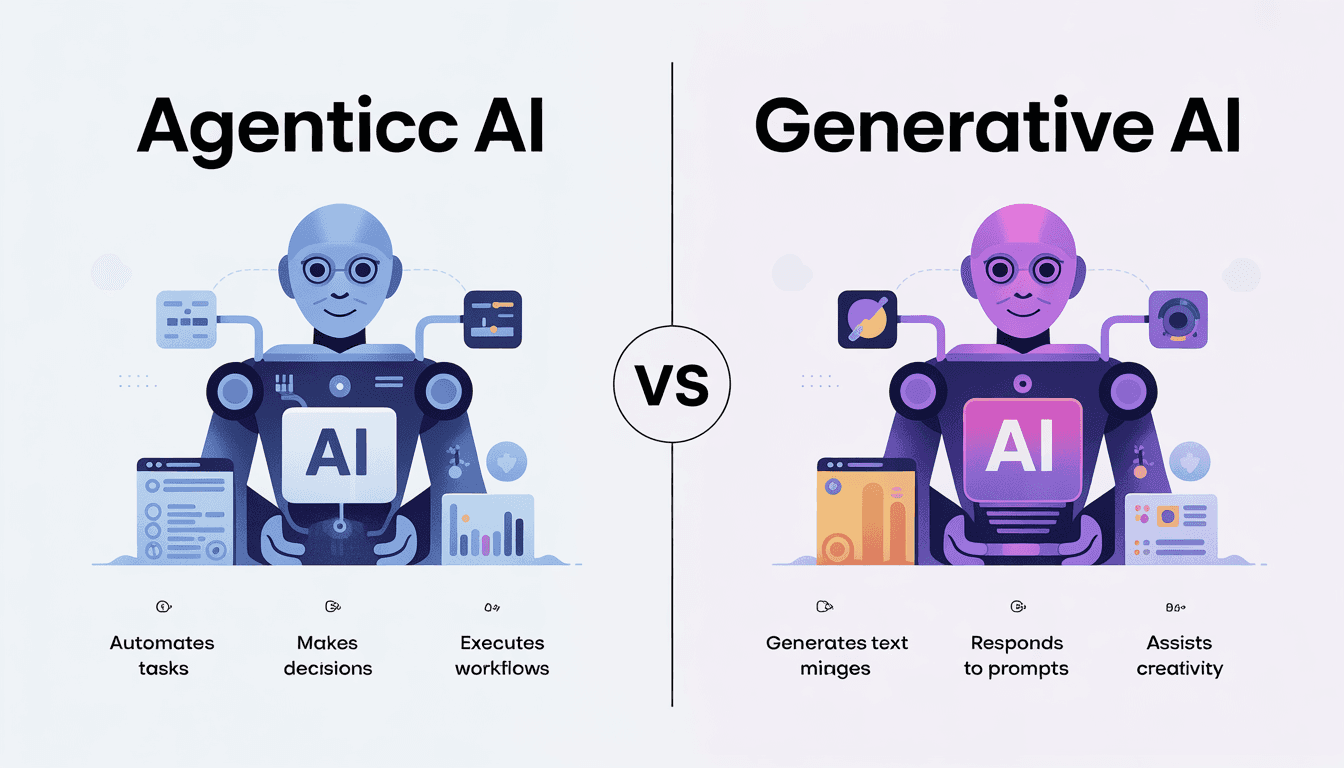 Agentic AI vs Generative AI